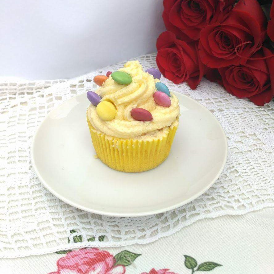 Lentilkový cupcake